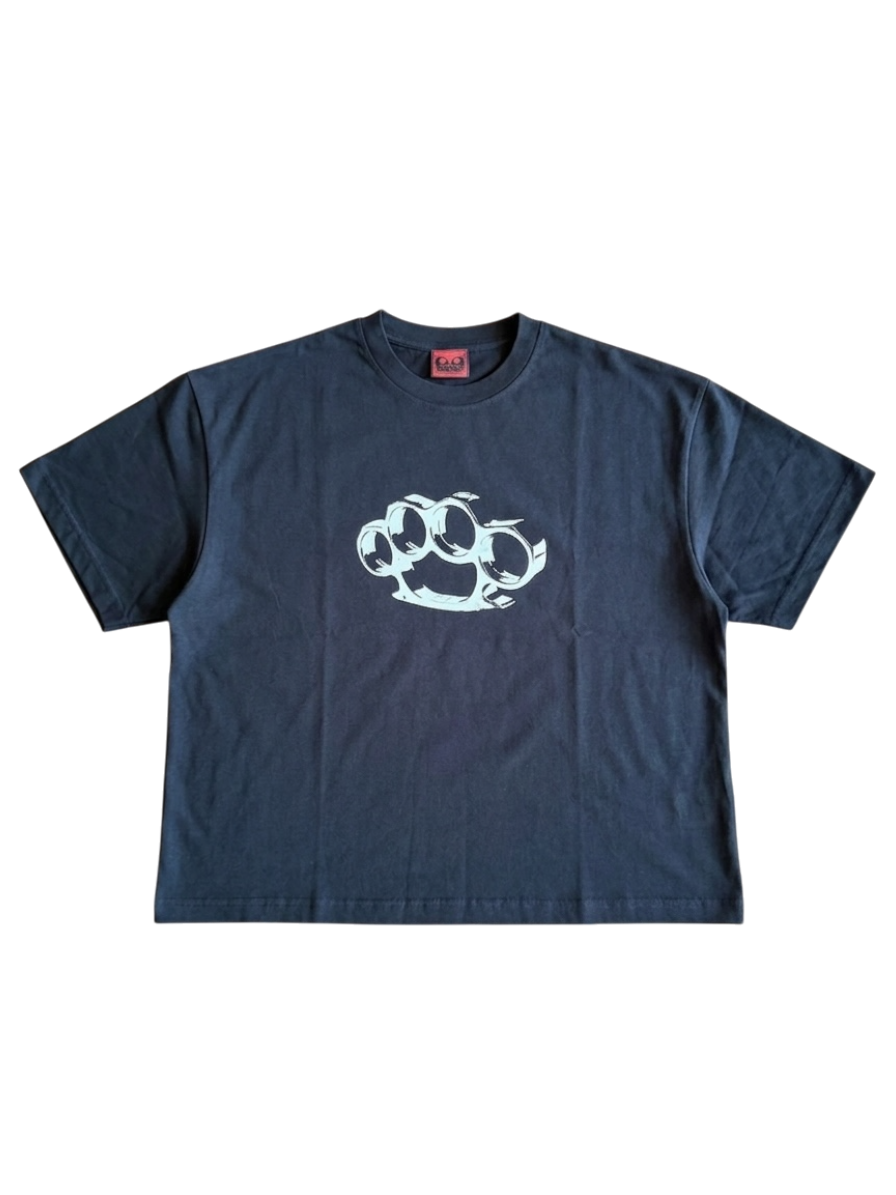 BRASS KNUKLES TEE BLACK